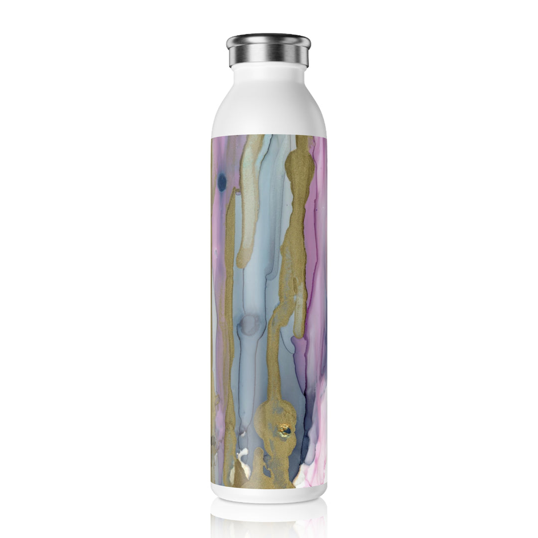 Jeweled Carrara Signature Collection Slim Water Bottle