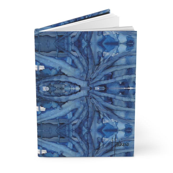 Botanical Blue Hardcover Journal Matte