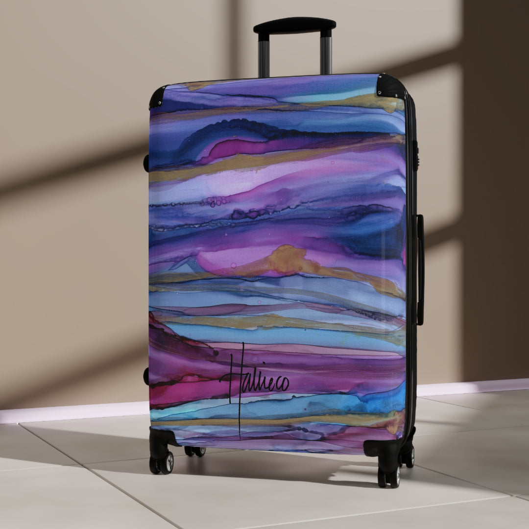 Majestic Sunset Collection Suitcase