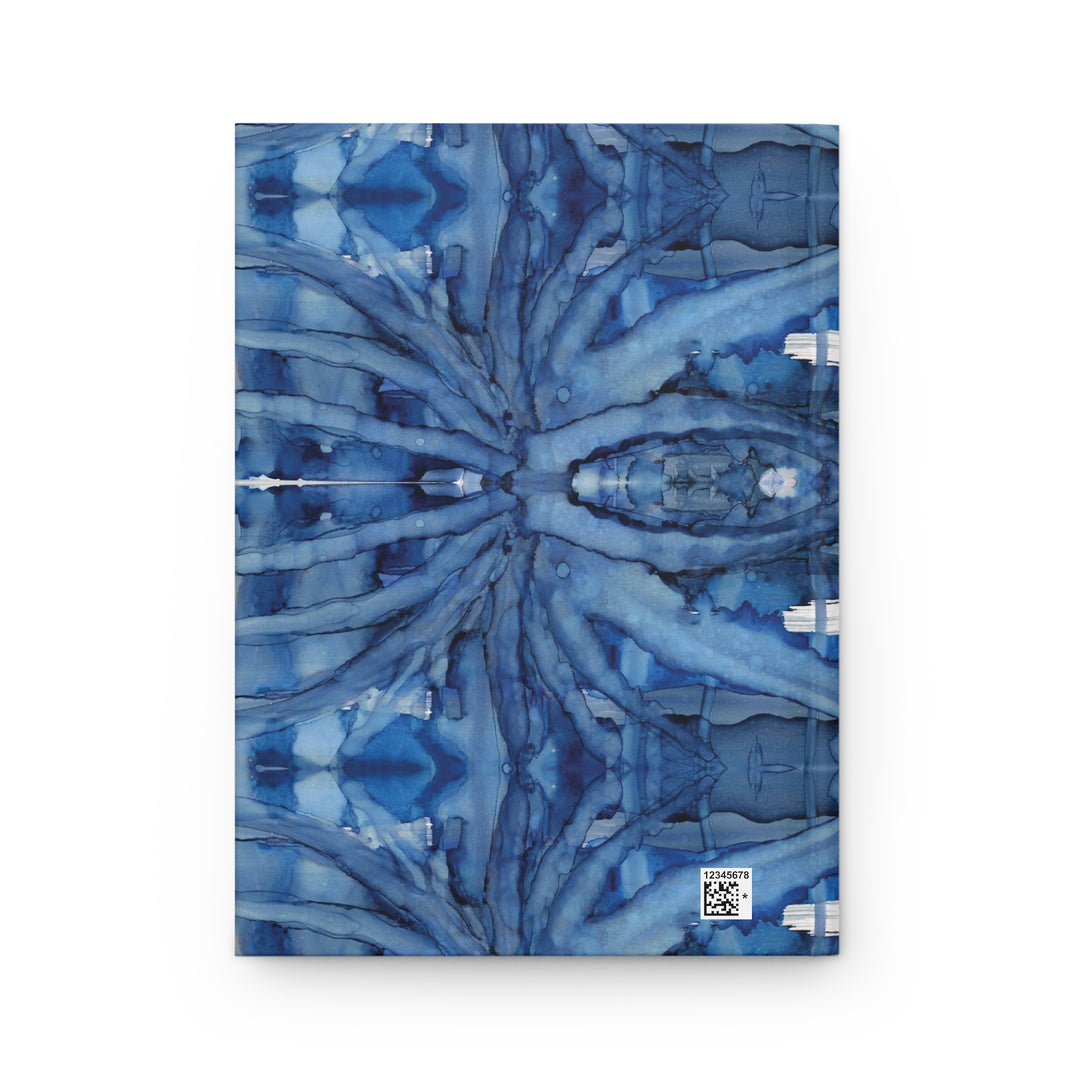 Botanical Blue Hardcover Journal Matte