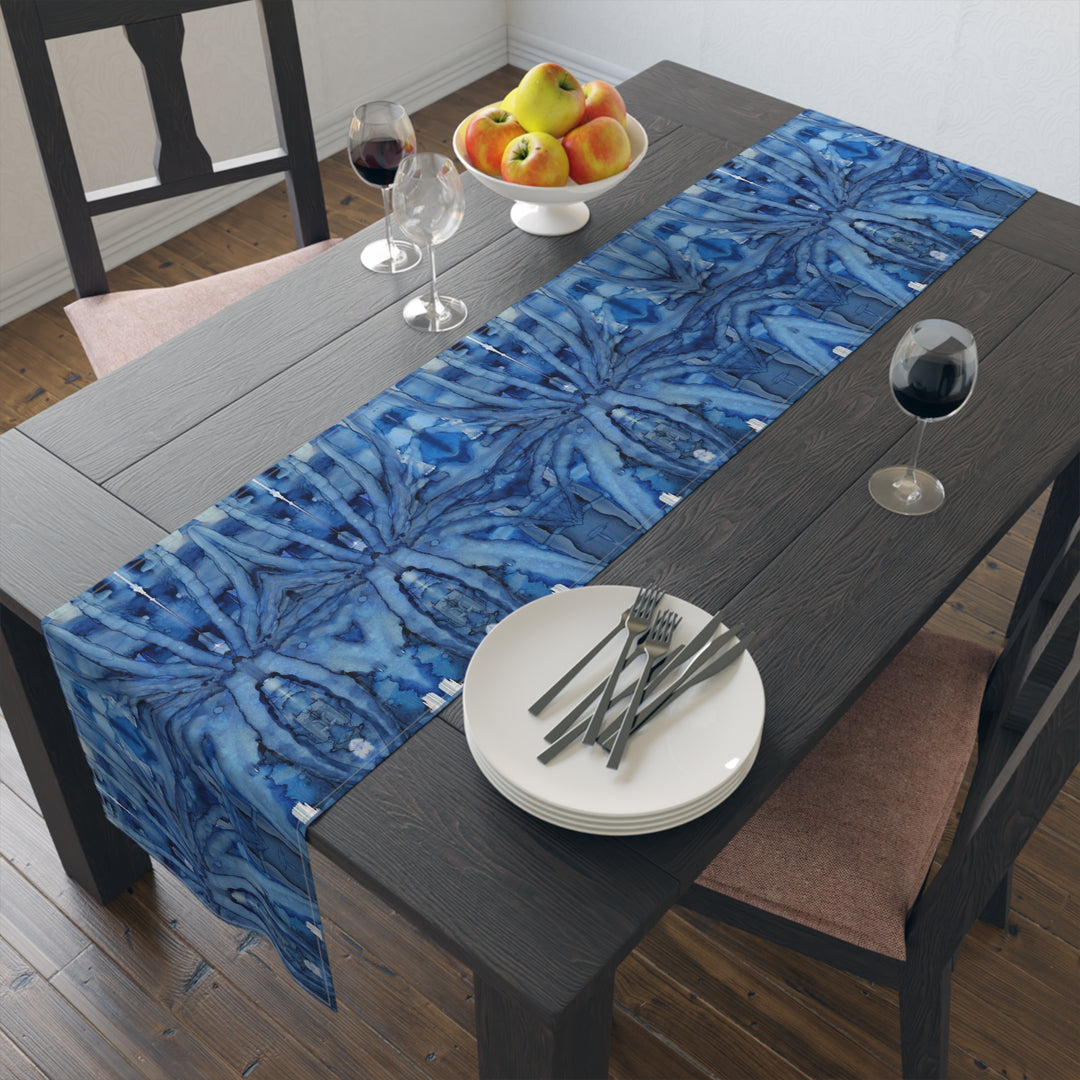 Botanical Bleu Signature Collection Table Runner