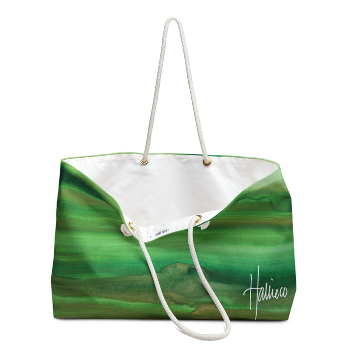 Emerald Sunset Weekender Bag