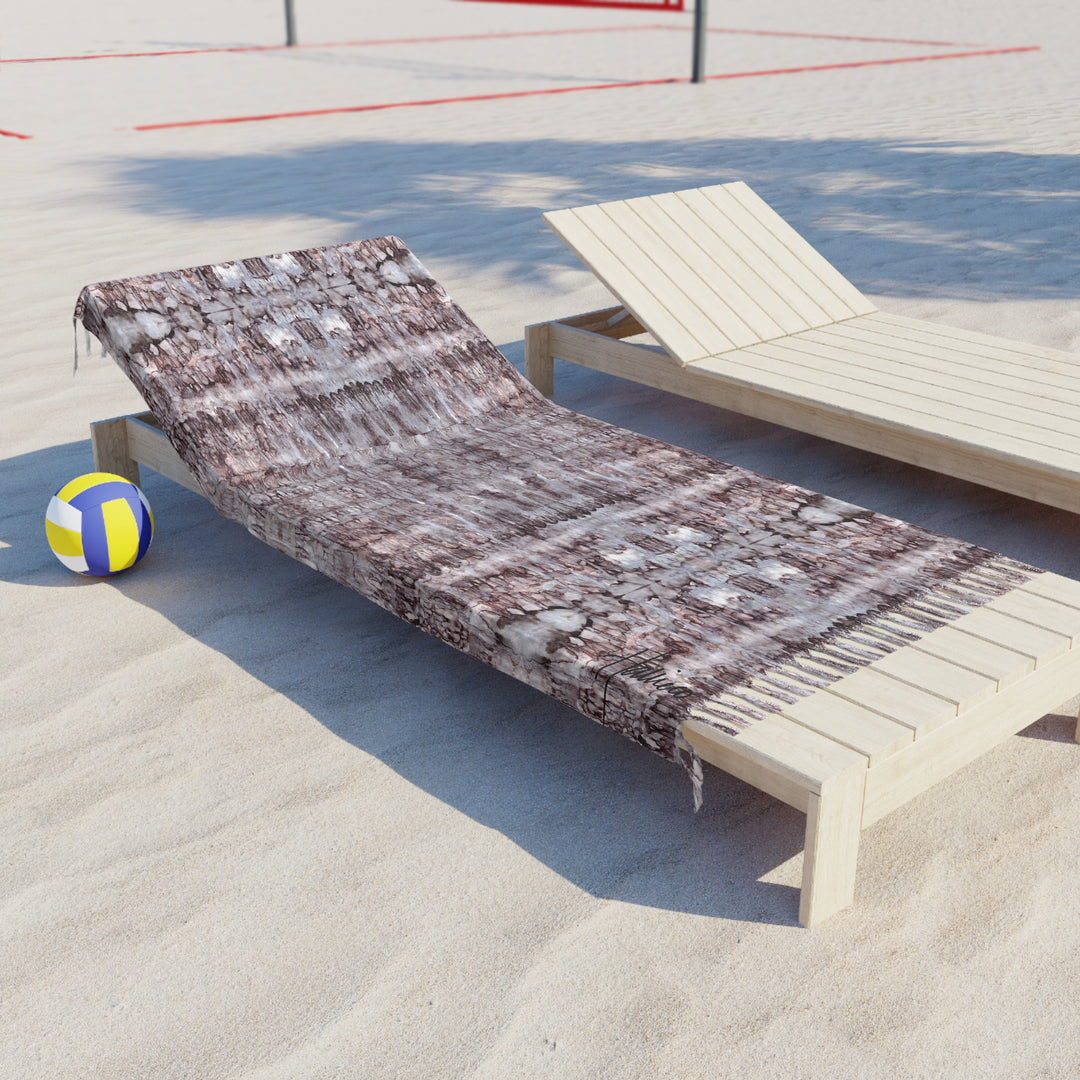 Timber oversized beach towel