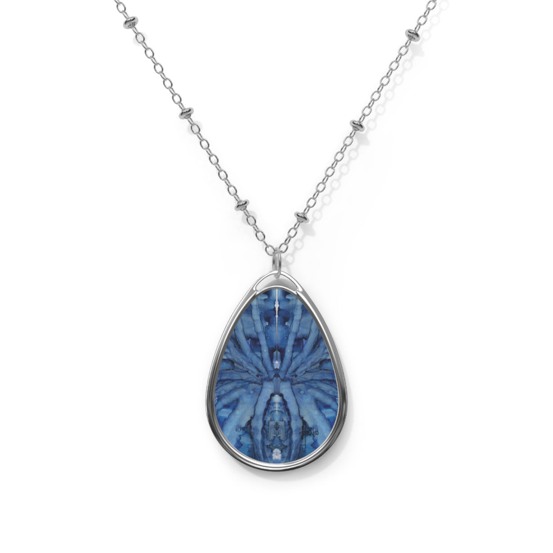 Botanical Bleu Necklace