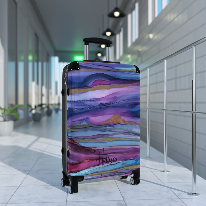 Majestic Sunset Collection Suitcase