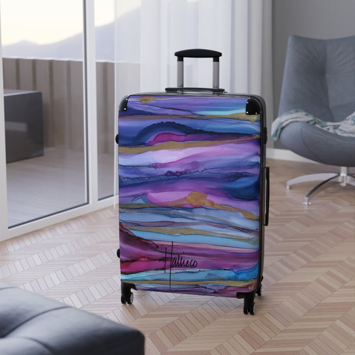 Majestic Sunset Collection Suitcase