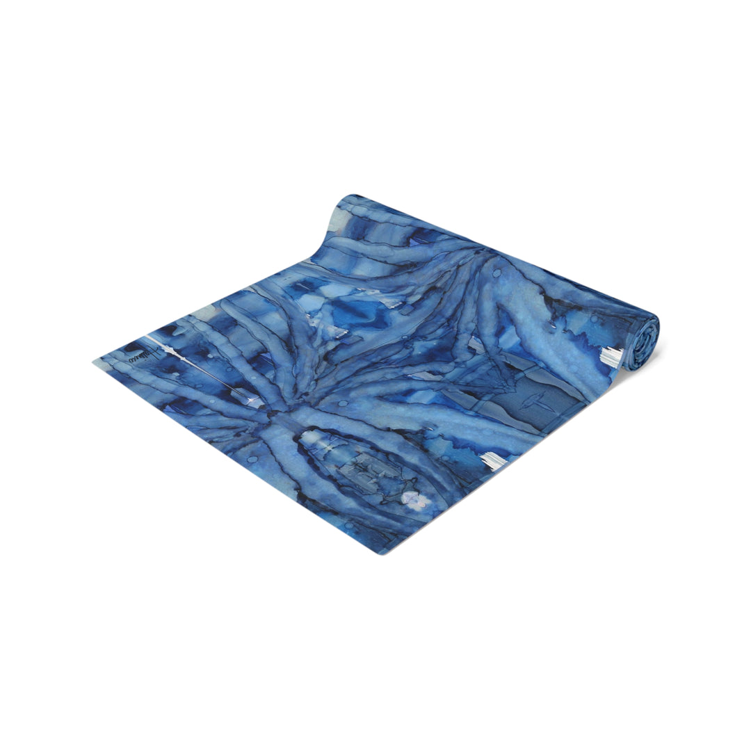 Botanical Bleu Signature Collection Table Runner