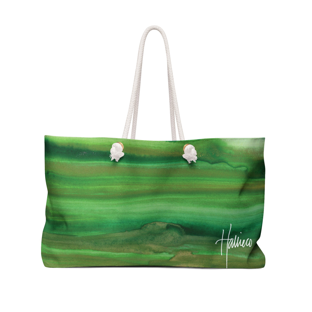 Emerald Sunset Weekender Bag