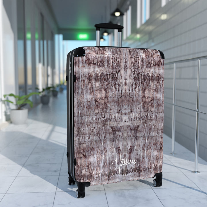 Timber Suitcase