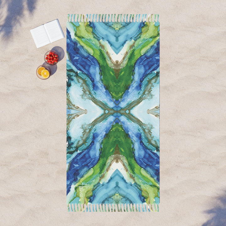 Angels oversized beach towel