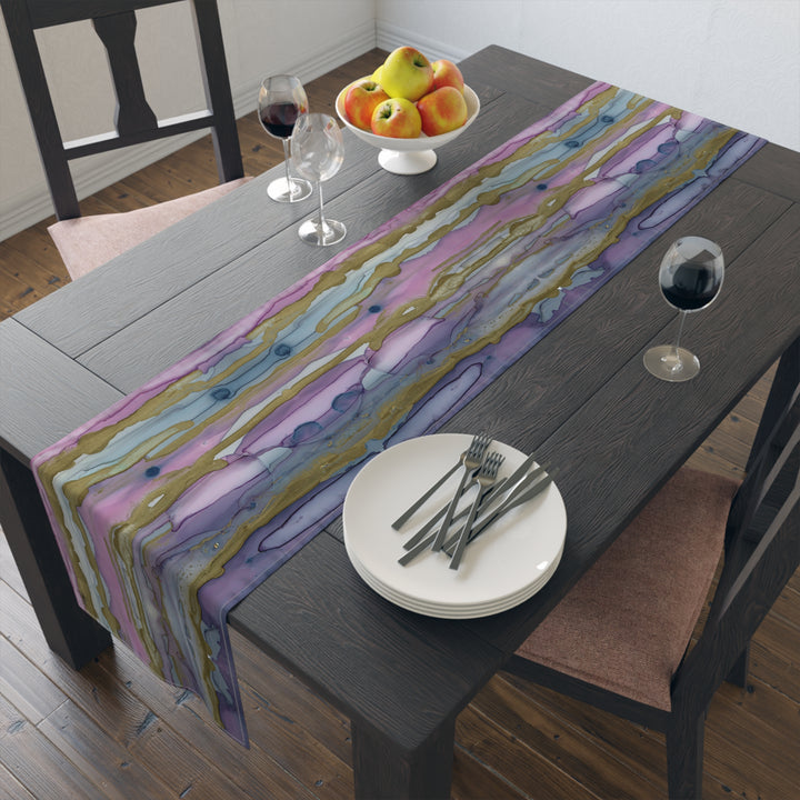 Jeweled Carrara Signature Collection Table Runner