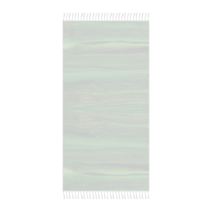 Emerald Sunset oversized beach towel