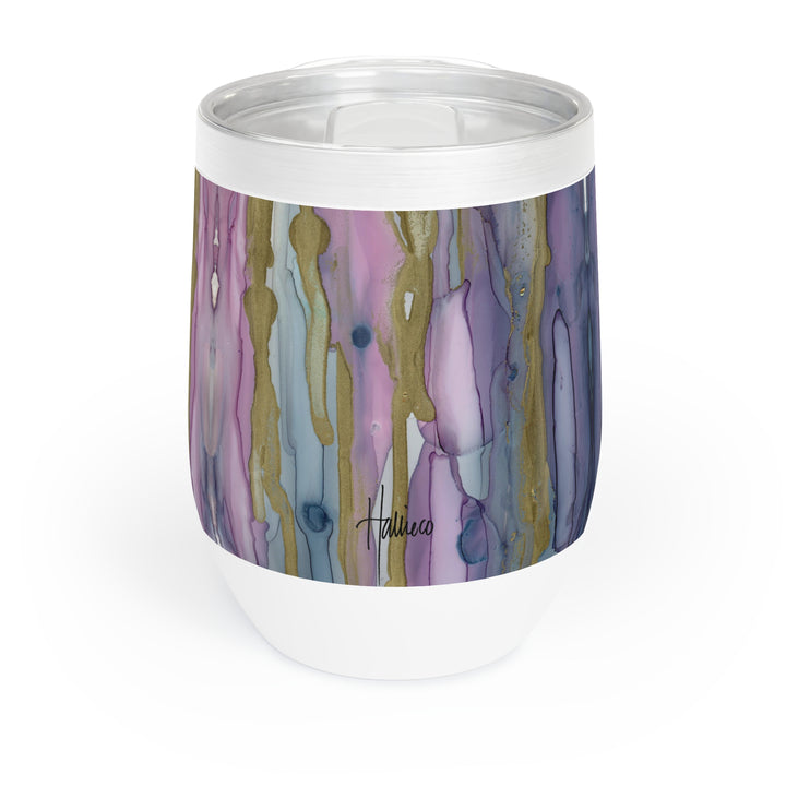 Jeweled Cararra Wine Tumbler